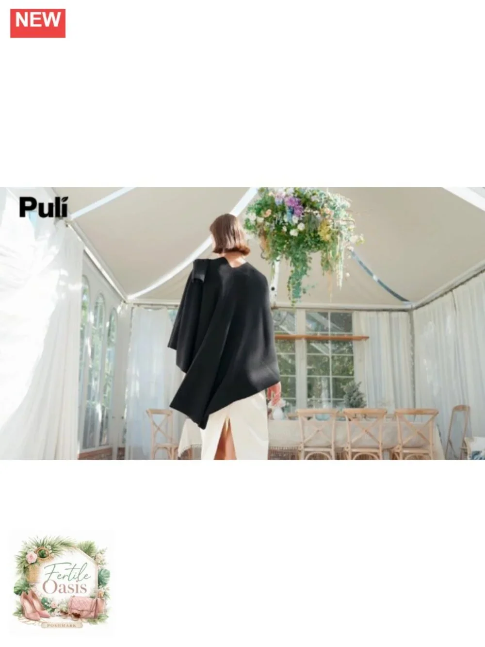 Women's Cross Front Poncho Shawl Wrap No-Slip Knit Formal Wedding